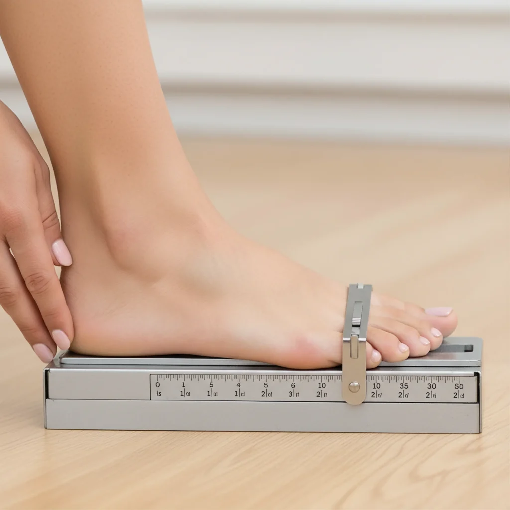 اندازه گیری سایز پا